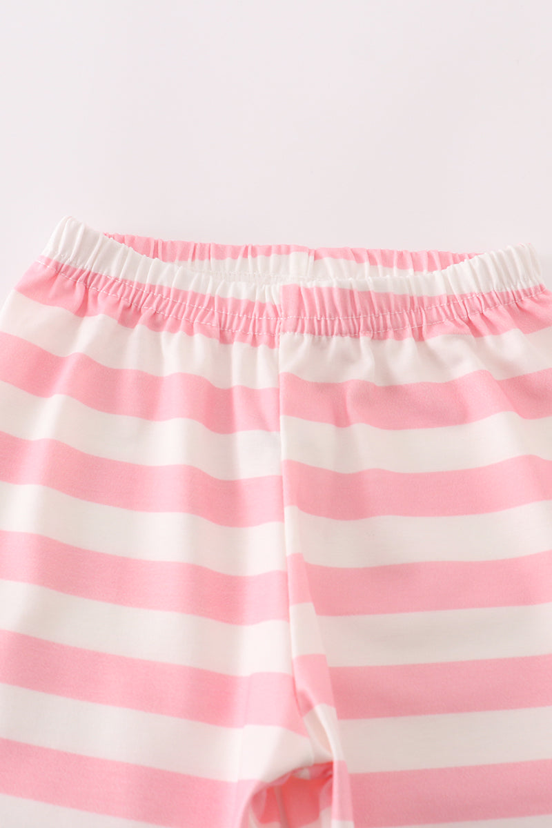 pink stripe girl pajamas set *C*i*n*d*y**L*o*u**W*h*o*