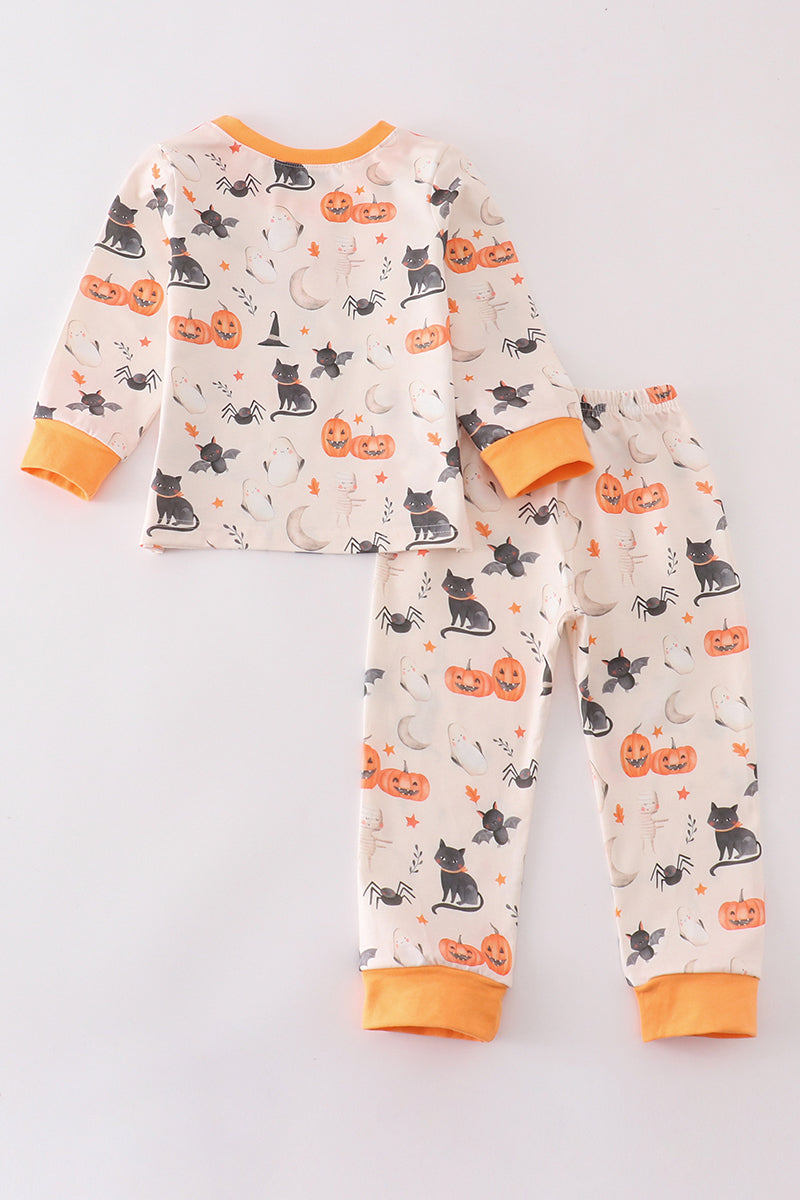 Halloween boy pajamas set