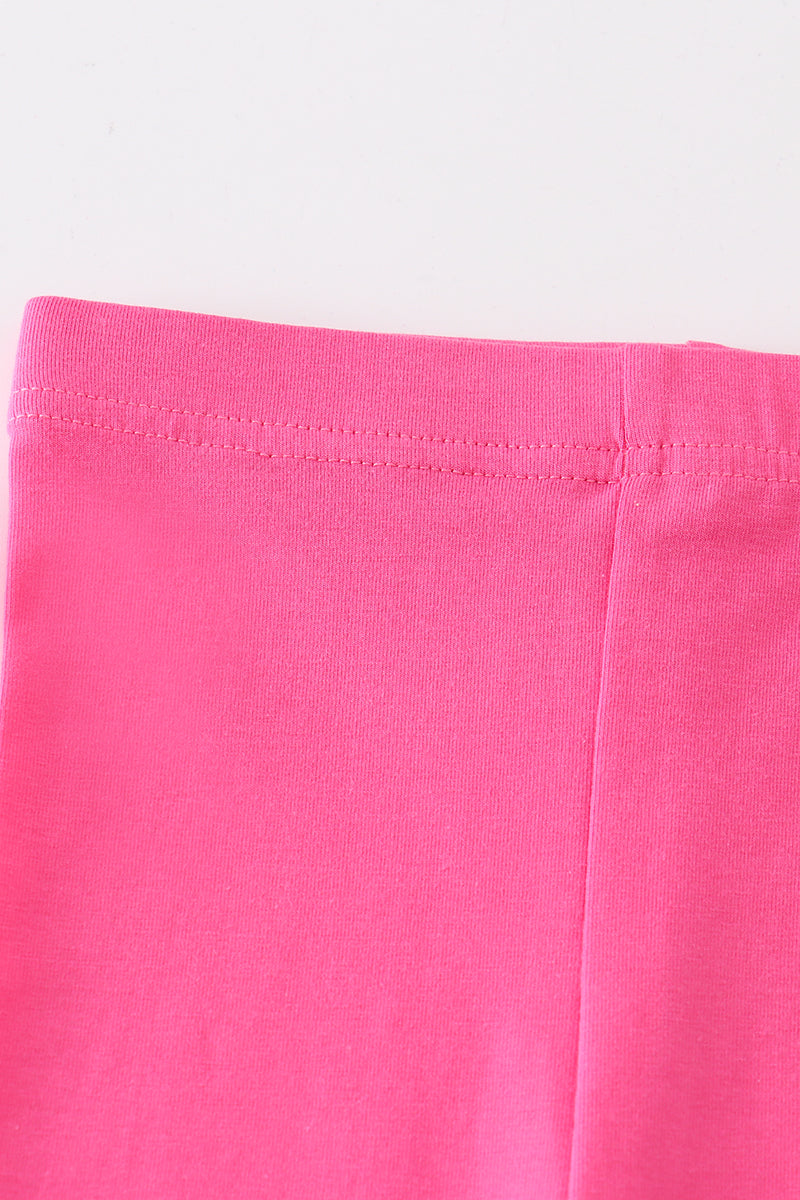 B*a*r*b*i*e* pink hollow out legging