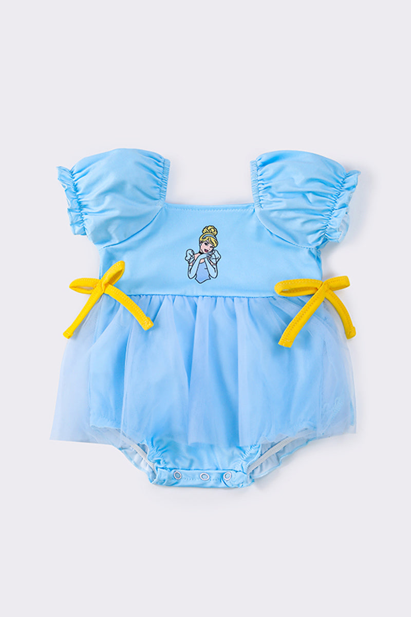 C*i*n*d*e*r*e*l*l*a* Blue princess tulle baby bubble