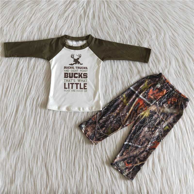 Deer Camouflage Boys Set