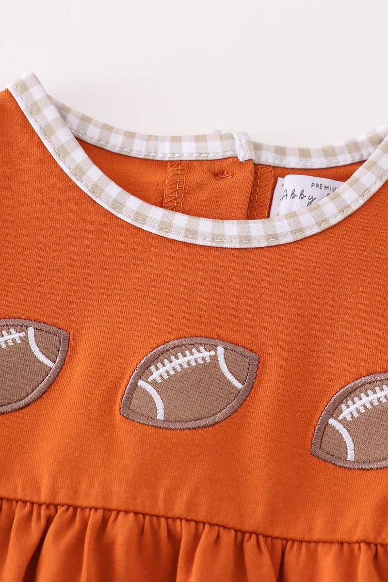 football Premium Carmel embroidery boy bubble