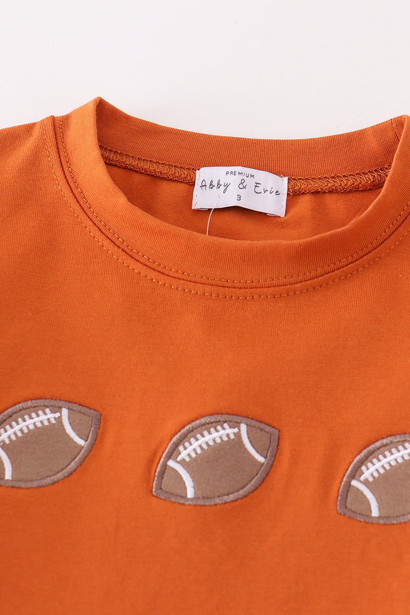 football Premium Carmel embroidery boy set