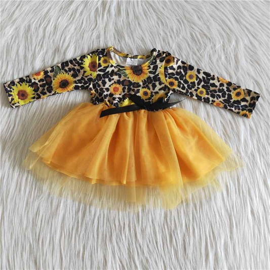 Sunflower Tutu Dress