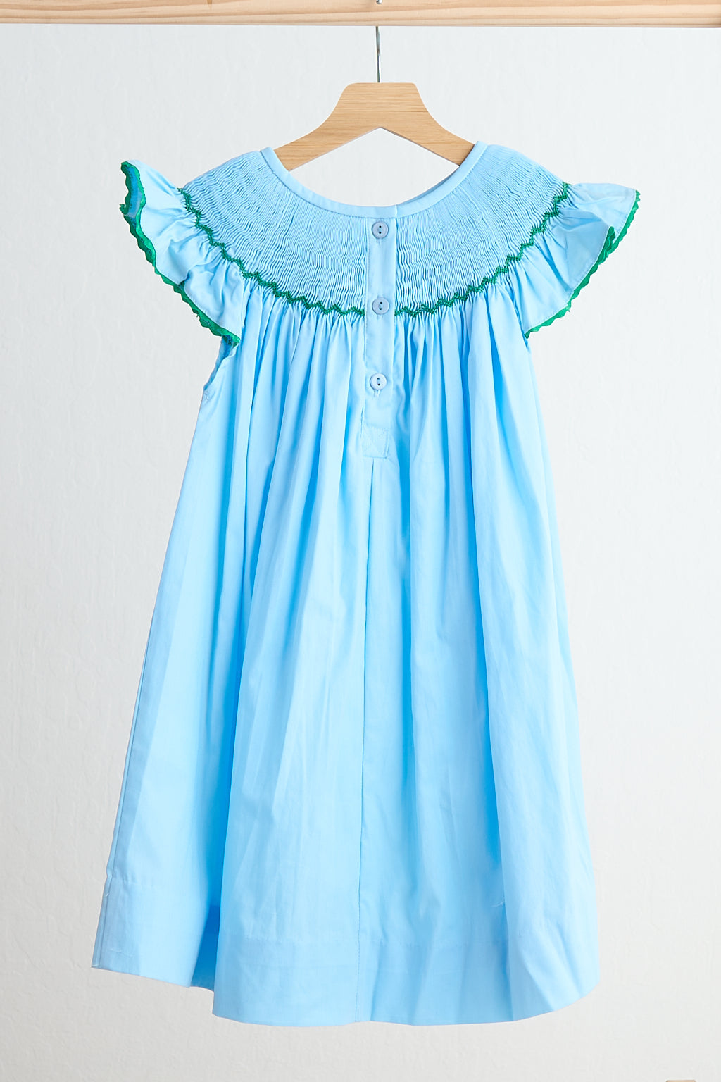 T*i*n*k*e*r*b*e*l*l* Blue fairy hand smocked dress