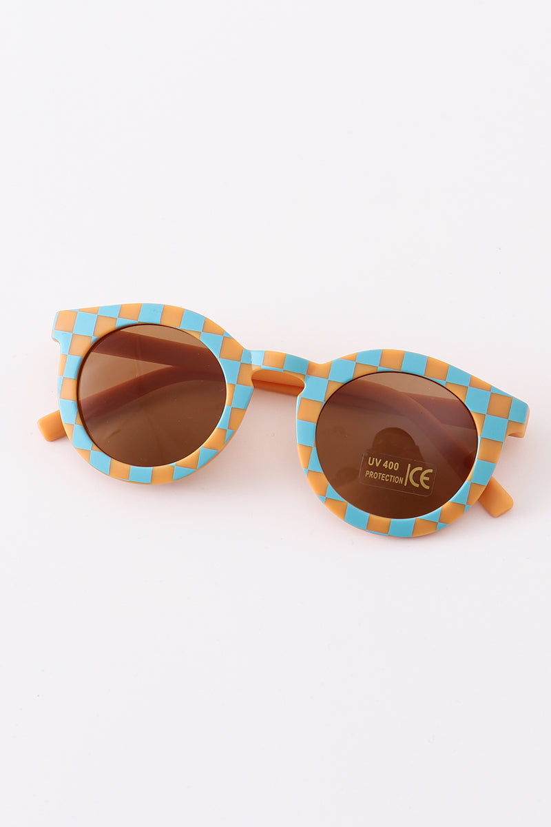 retro round sunglasses UV400 -toddler & kids