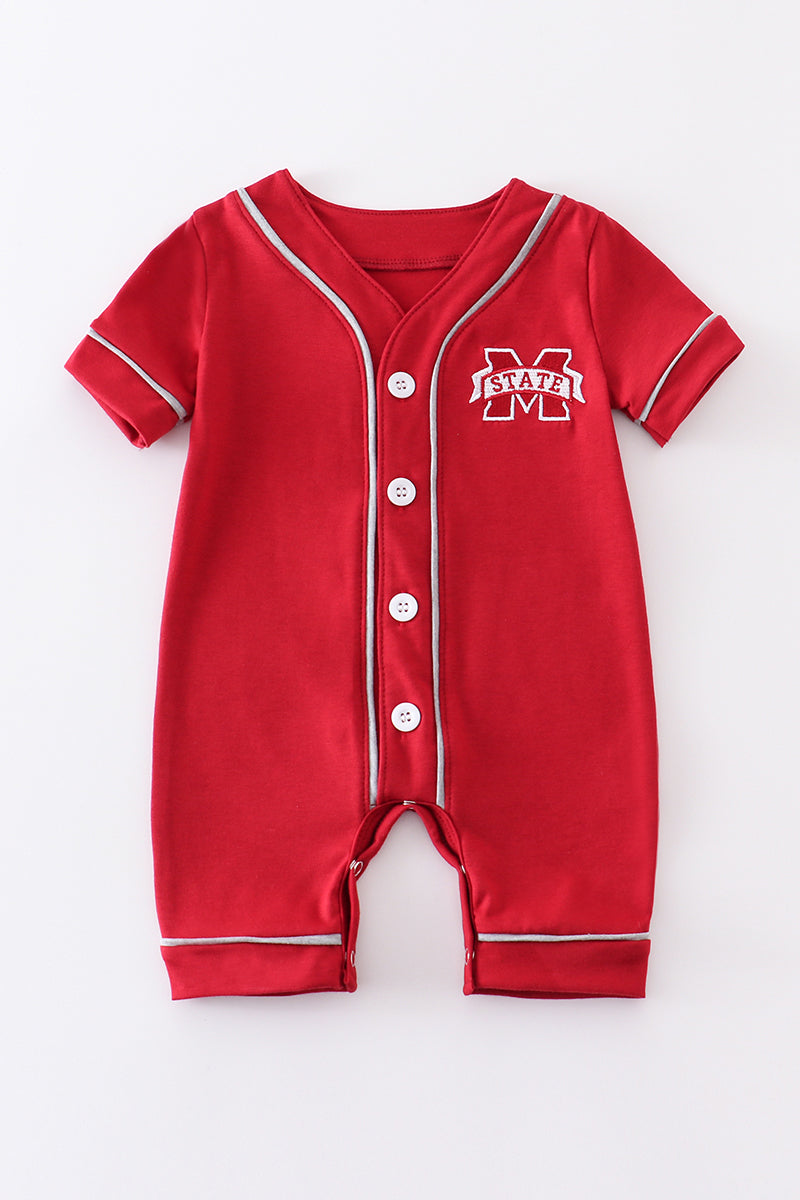 M*i*s*s*i*s*s*i*p*p*i**S*t*a*t*e* button boy romper