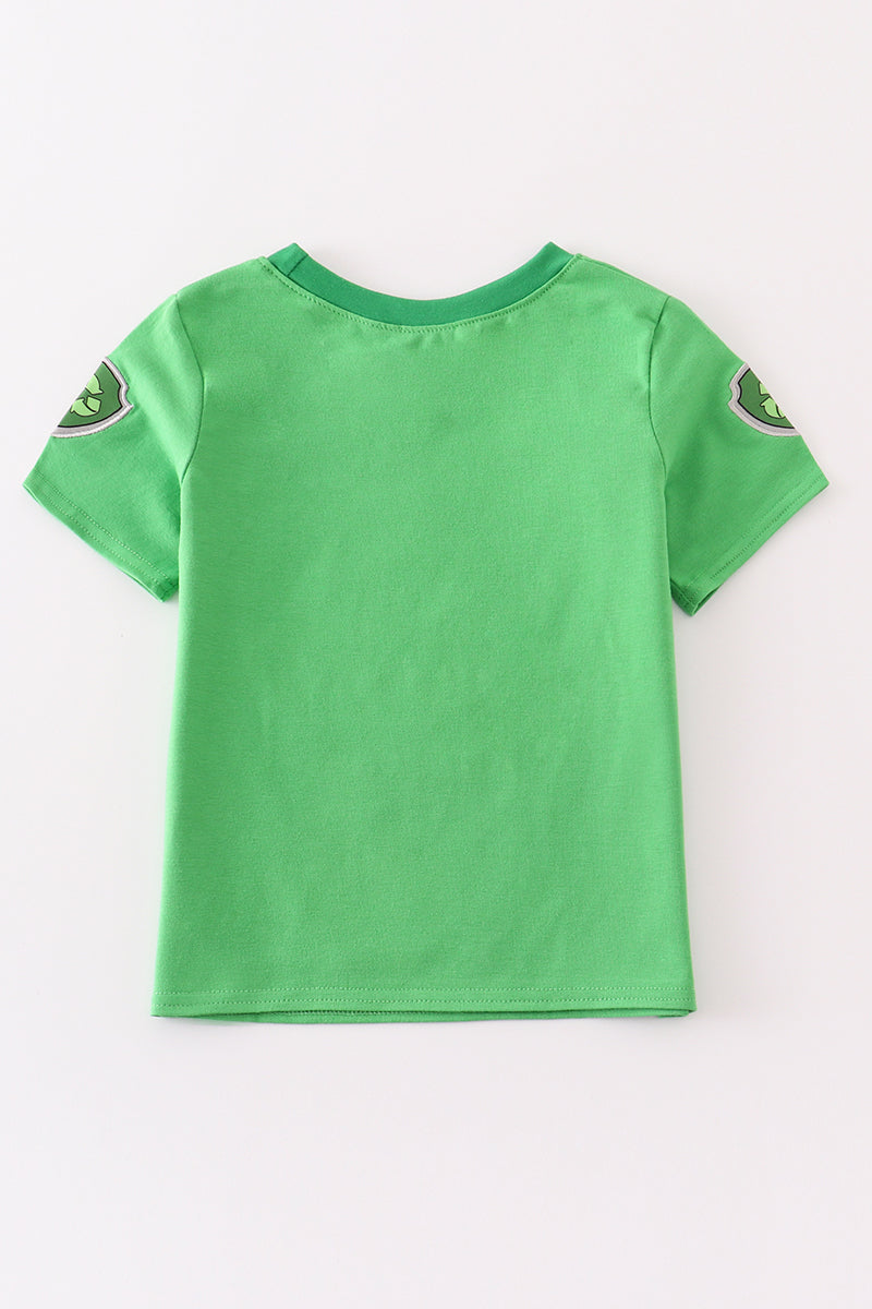 P*a*w**P*a*t*r*o*l* Green character applique boy top