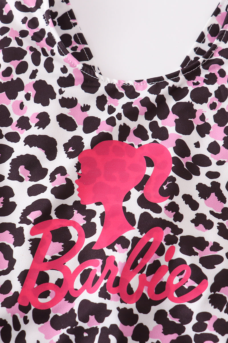 B*a*r*b*i*e* Pink leopard girl swimsuit