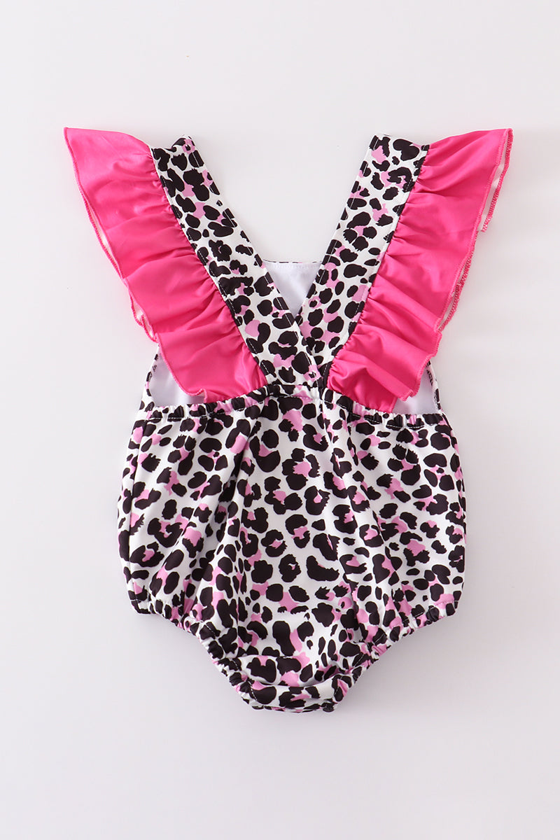 B*a*r*b*i*e* Pink leopard girl swimsuit