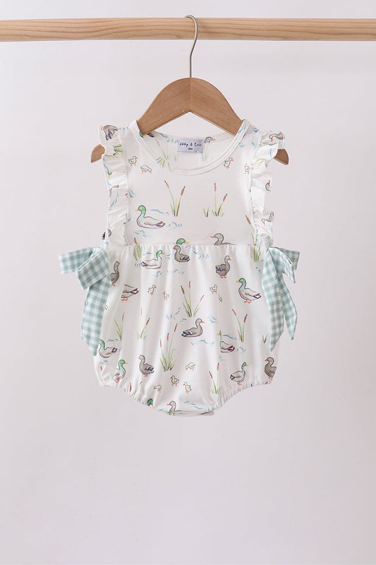 Green Duck Knit Bubble