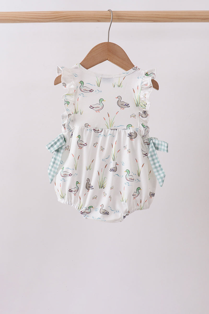 Green Duck Knit Bubble