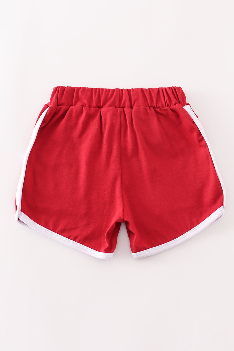 A*l*a*b*a*m*a* maroon girl shorts