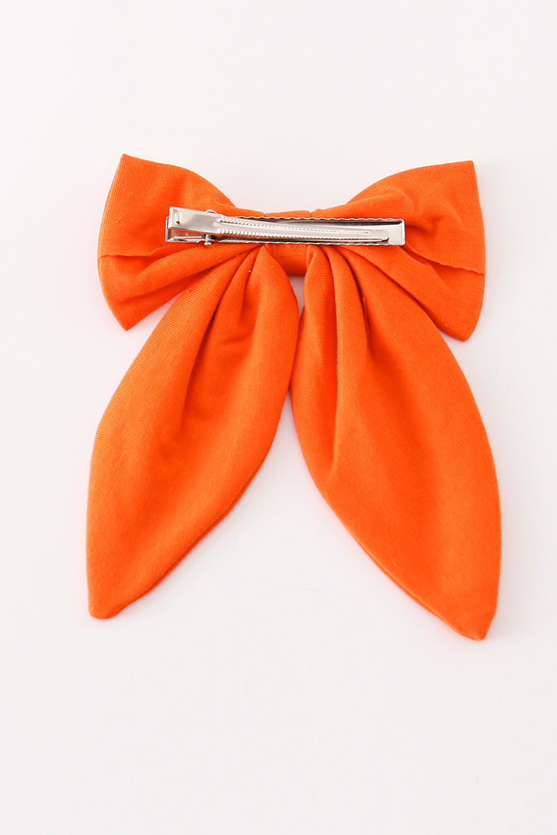 Orange hair sailor bow