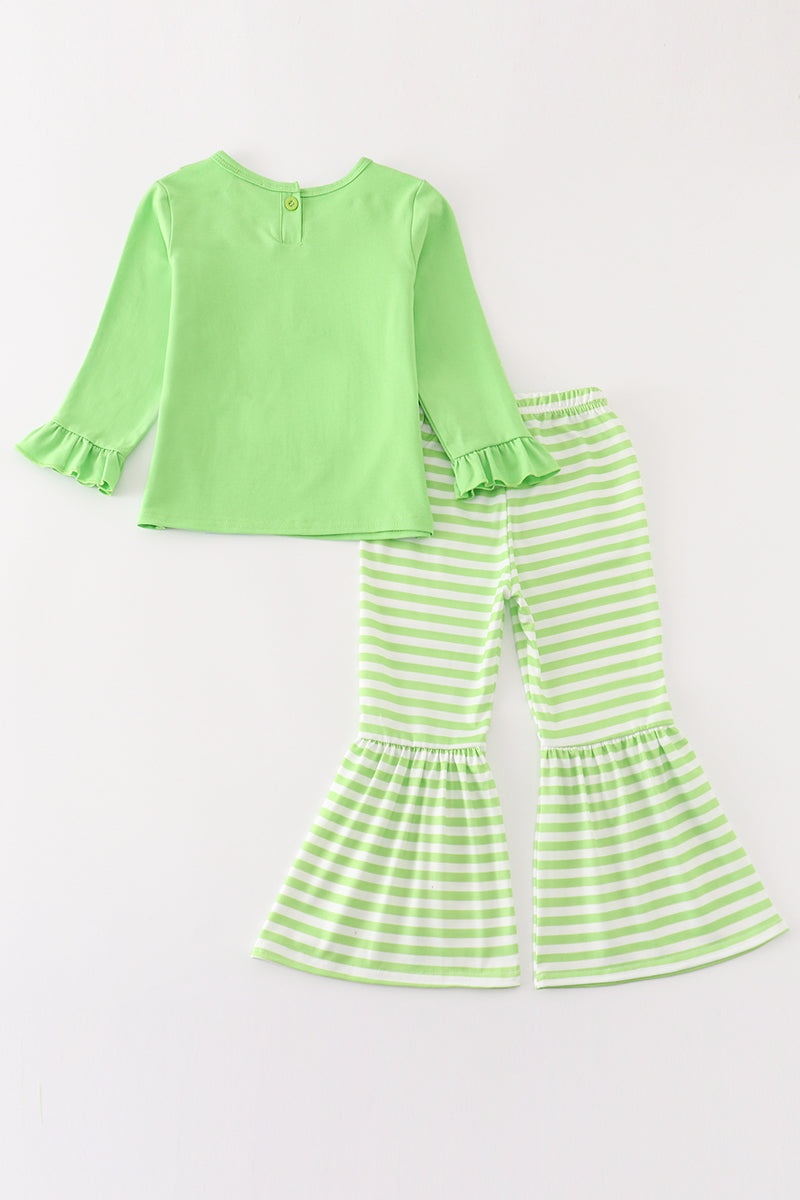 G*r*i*n*c*h* Green embroidery girl set