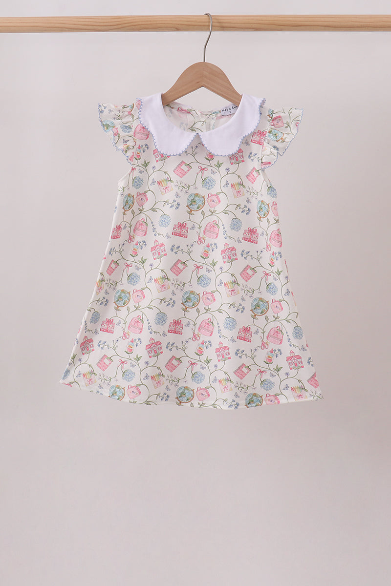 Hydrangea Ruffle Dress