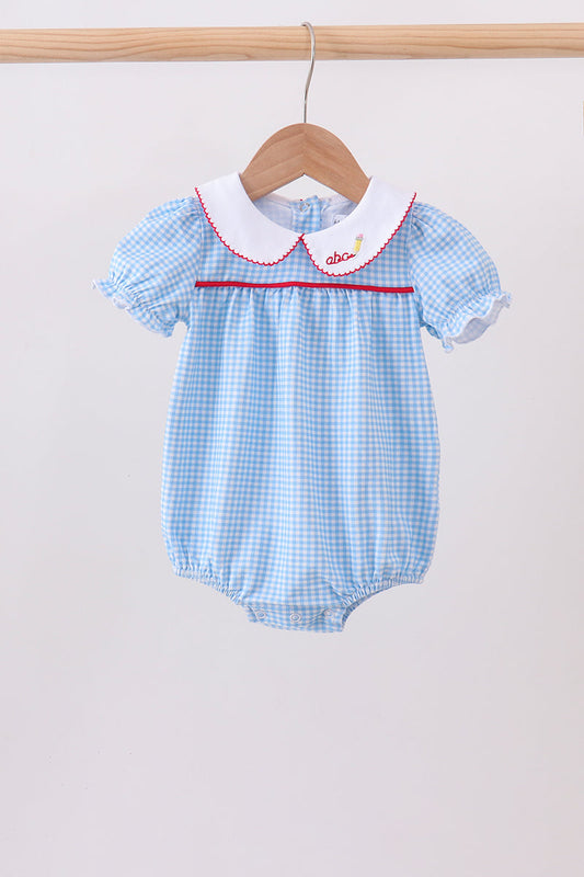 Blue Pencil Collar Bubble